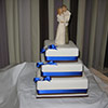 3 Tier Square Wedding Cake